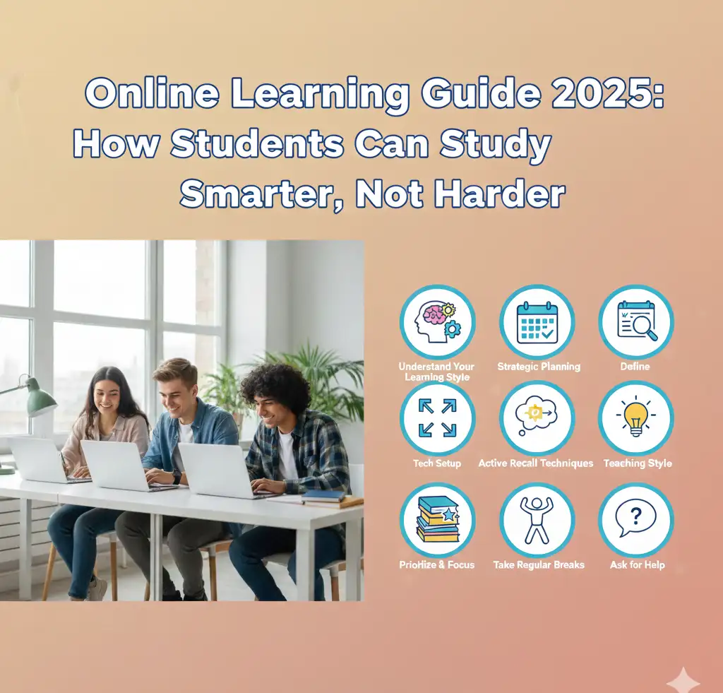 Online Learning Guide 2025: How Students Can Study Smarter, Not Harder